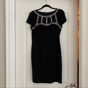 Hailey Embellished Cut Out Dress